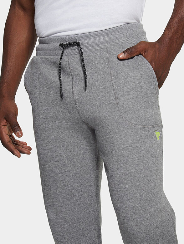 ALGER black sports pants - 4