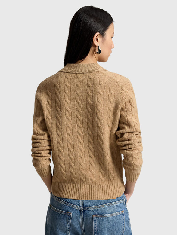 Cashmere-blend sweater - 3