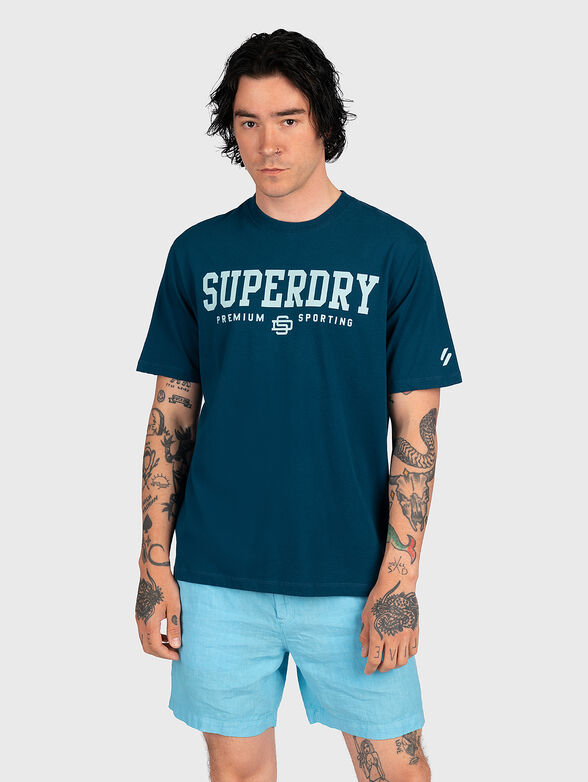 CORE SPORT T-shirt with contrasting logo - 1