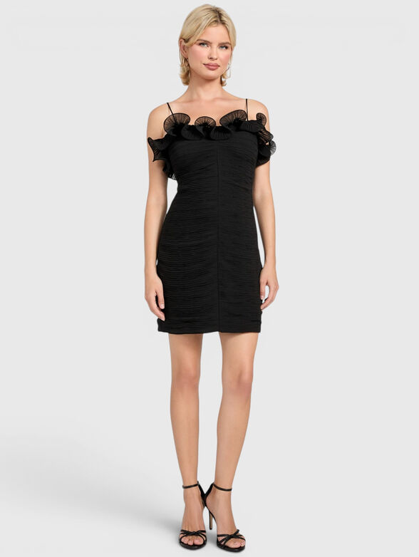 KENNITH black mini dress - 4