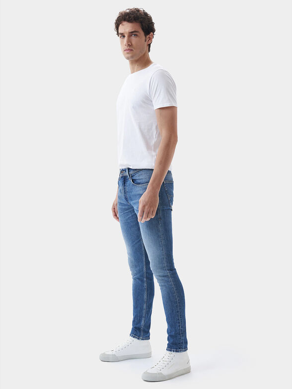 Slim blue jeans - 3