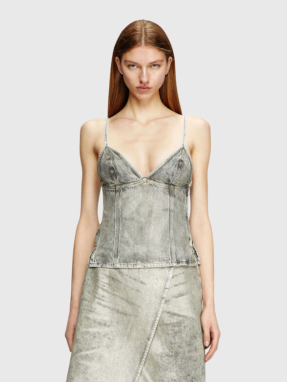 DE-FULSY-S denim top - 1