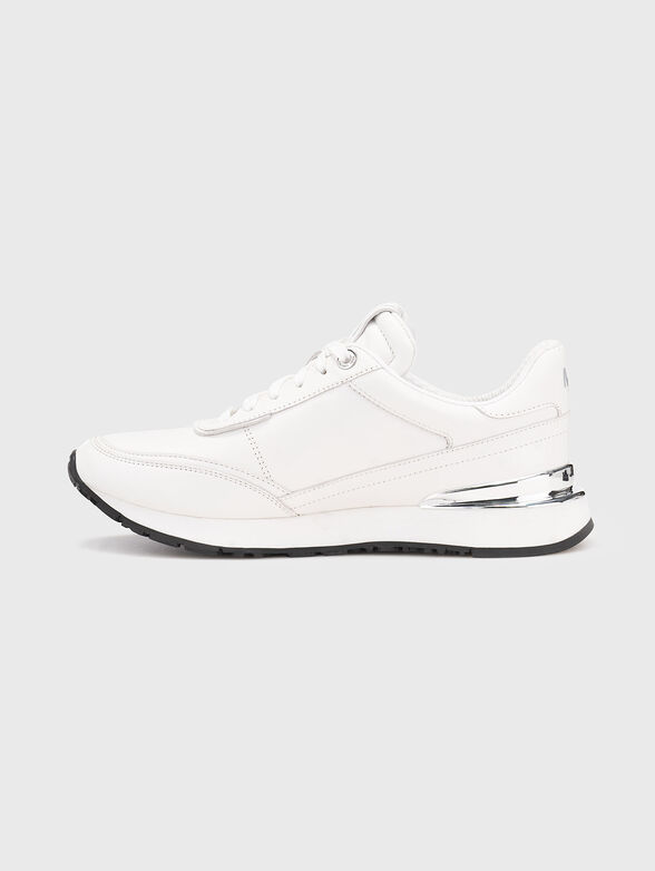 NOVA leather sneakers with contrast sole - 4