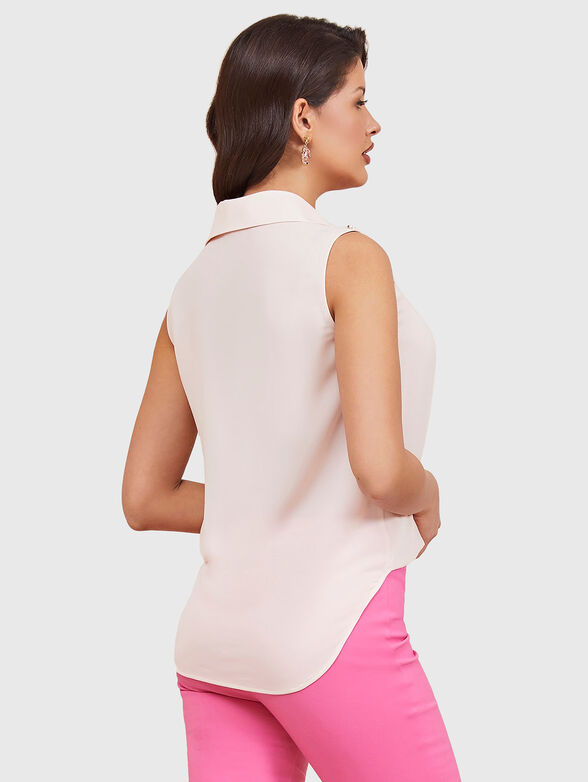 SVEVA top with accent buttons - 3