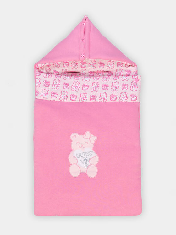 Розово одеяло за количка - 1