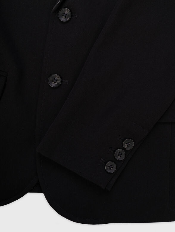 JCLAS blazer with monogram lapels - 4