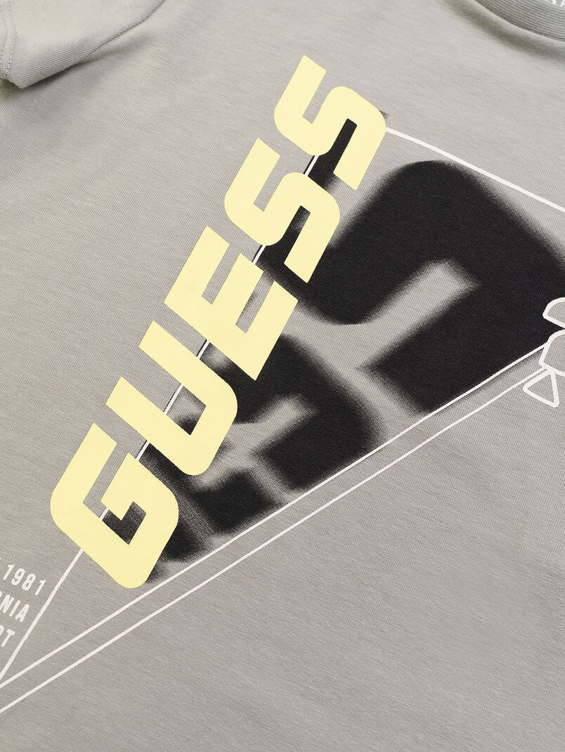 T-shirt with contrasting print - 3