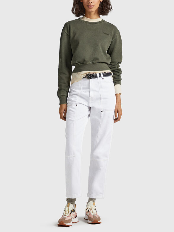 ADRIANA cropped sweatshirt  - 2