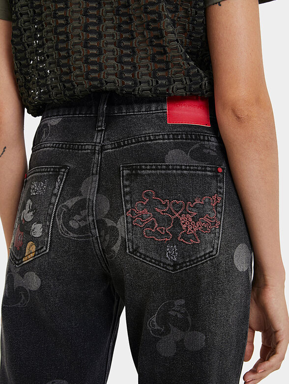 MERY Jeans with print - 3