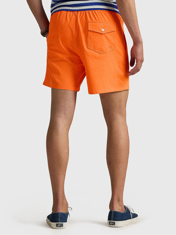 Polo Bear embroidery beach shorts - 2