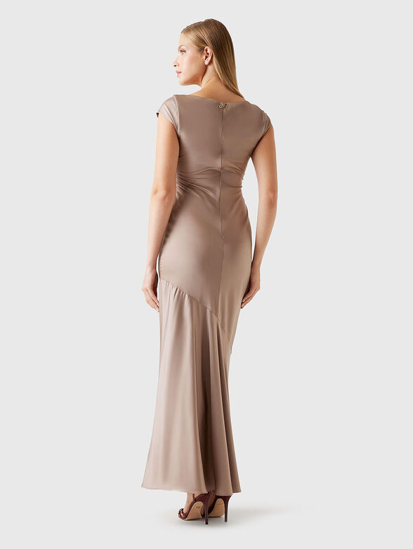 SILVANA maxi dress with animal print - 2