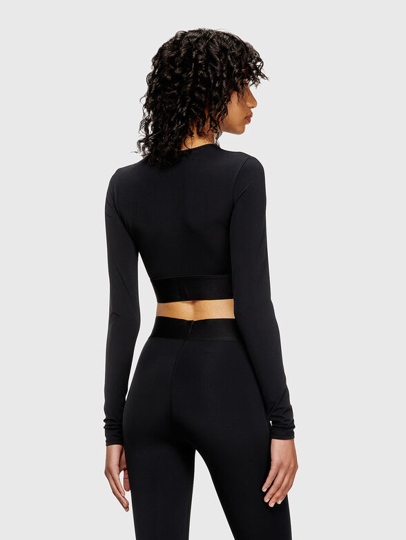 MELISSA-D-POP short blouse with logo accent - 3