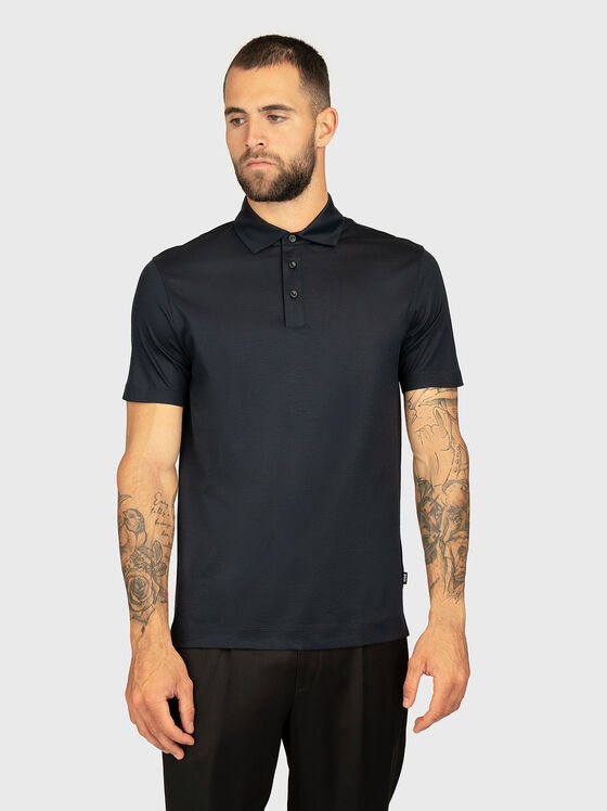 Поло-шърт от памучен бленд - 1