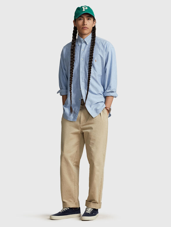 Light blue cotton shirt  - 2