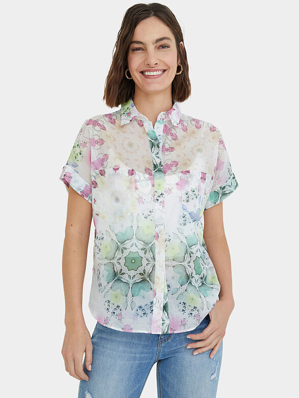 SHEILA Shirt with mandala print - 1