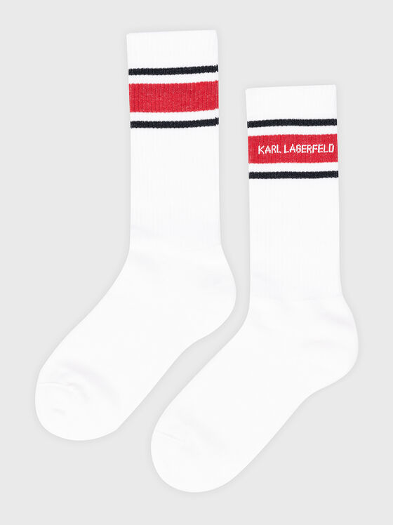 Чорапи с лого акцент - 1