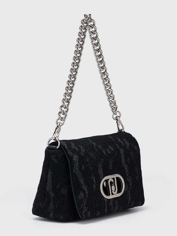 Crossbody bag with lace - 4