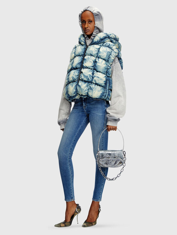 2017 SLANDY L.32 skinny jeans with logo - 4