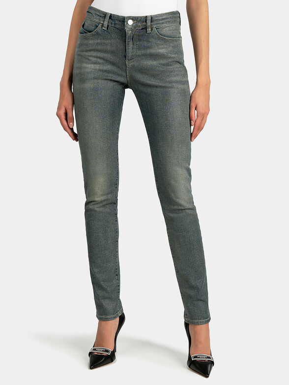 Jeans with sparkling details - 1