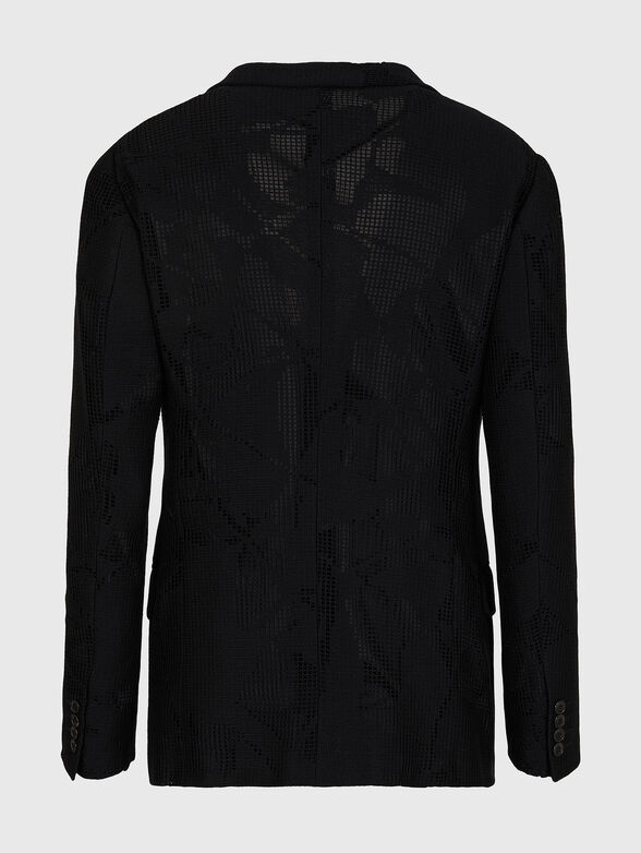 Jacket with mesh texture  - 2