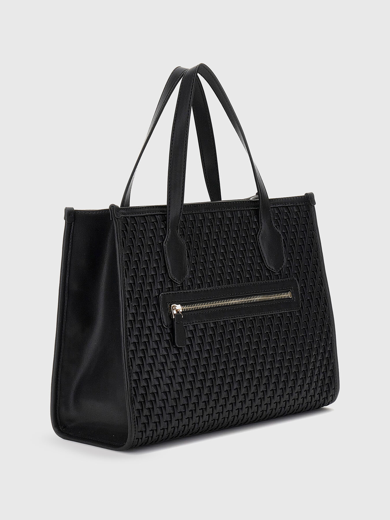 SILVANA 2 woven tote bag brand GUESS — Globalbrandsstore.com/en