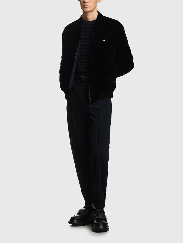 Trousers with elastic waistband - 4