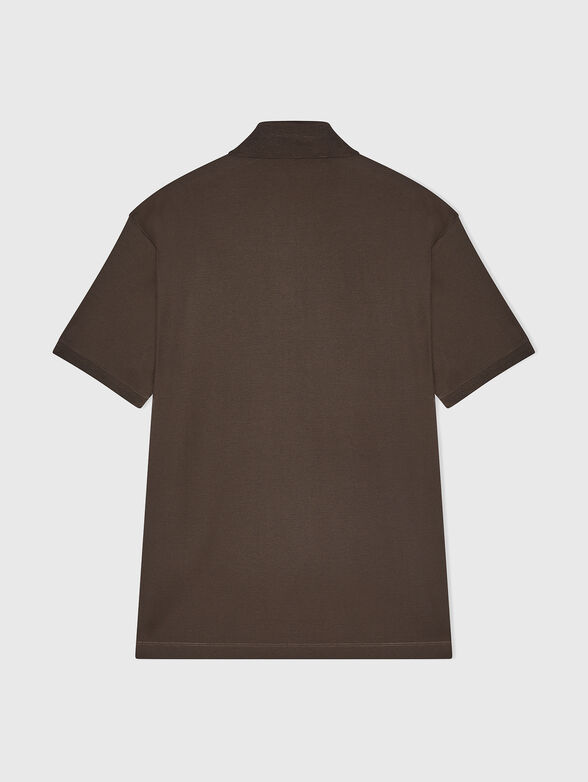 Brown polo-shirt - 2