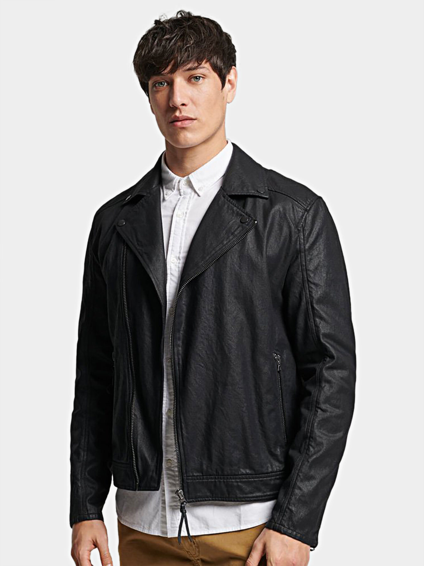 Jacket in black color brand SUPERDRY — Globalbrandsstore.com/en