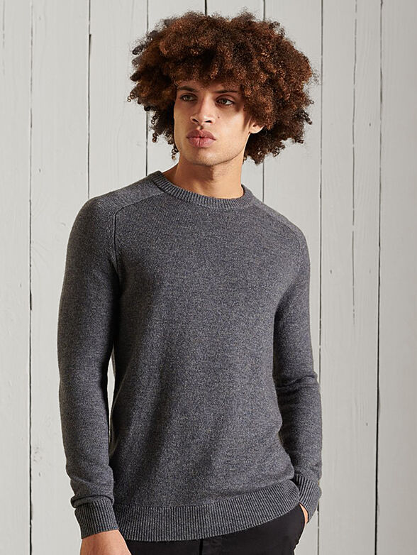 Midnight blue sweater HARLO - 1