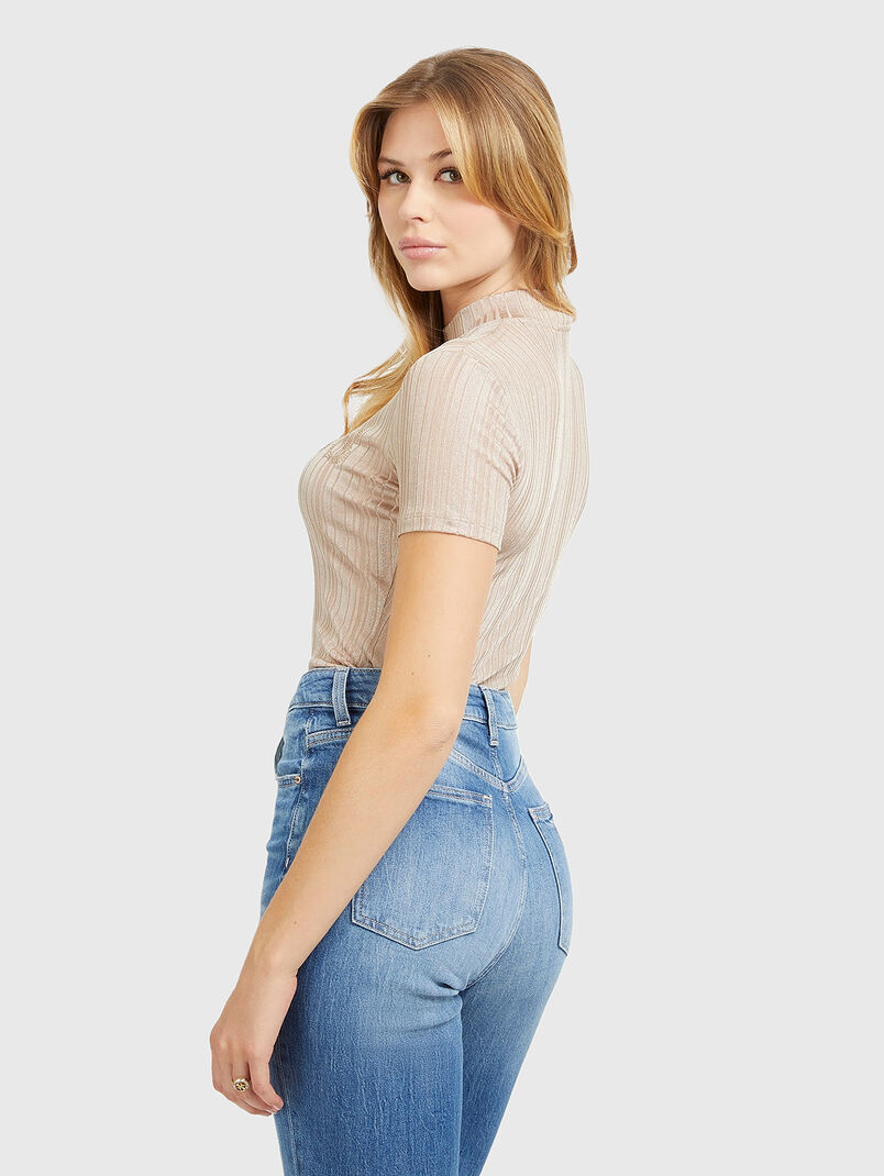 Blouse with logo accent - 3