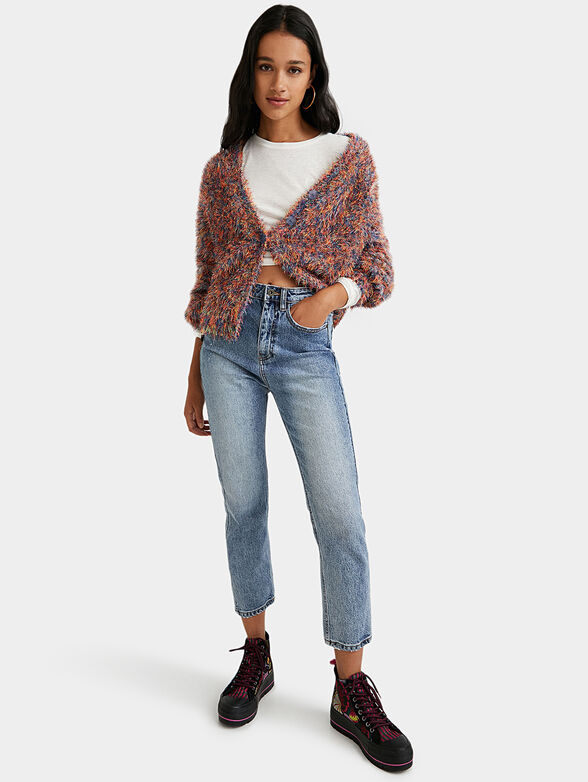 Jeans with worn off effect - 1