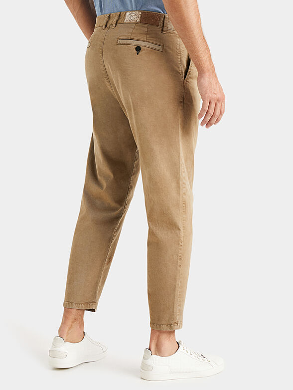 PETER trousers with art details - 2