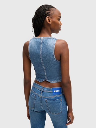 GARDENIA jacket with front pockets - 3