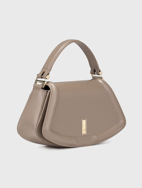 Leather bag with long strap - 4