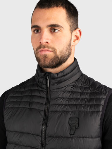 Vest with quilted effect  - 5