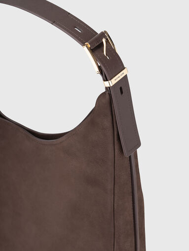 Leather hobo bag - 4