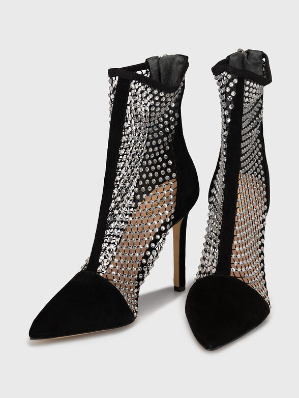 SIRINA ankle boots with rhinestones - 6