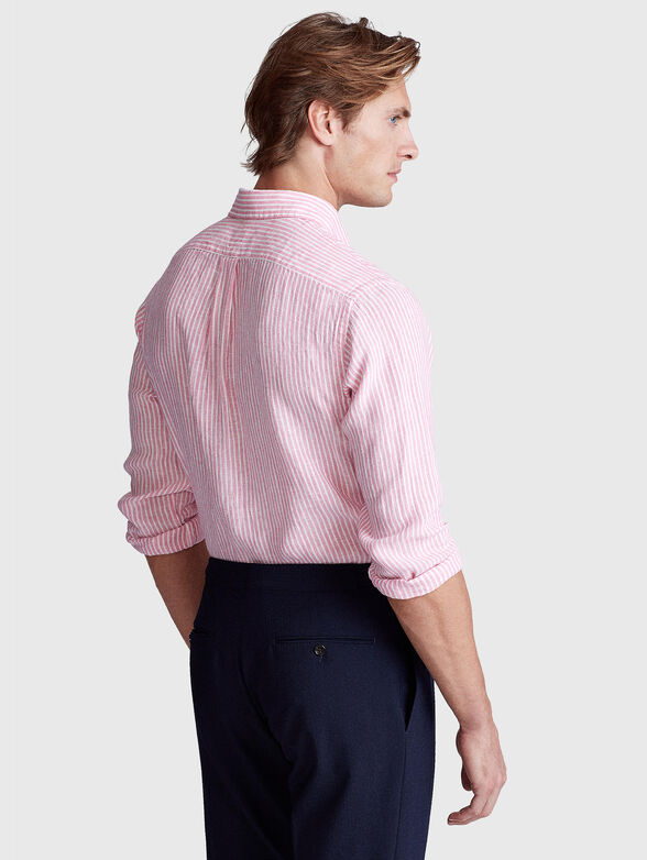 Striped linen shirt  - 3