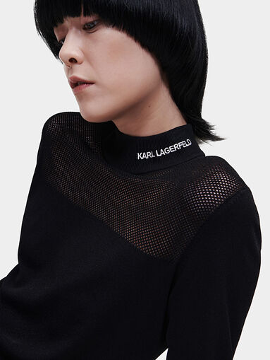 Black sweater with logo - 5