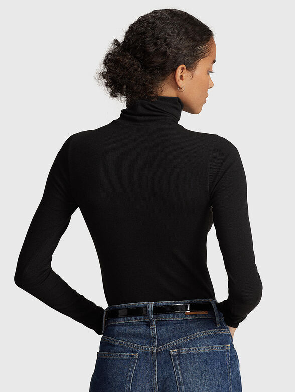 Cotton turtleneck sweater  - 3