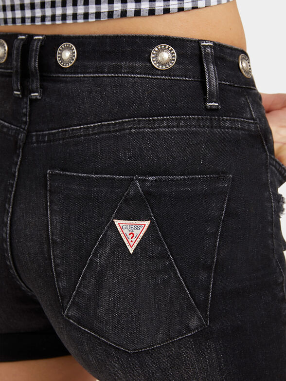 DOLORES denim shorts - 3