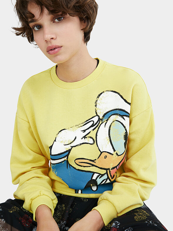 Sweatshirt with Donald Duck print - 3