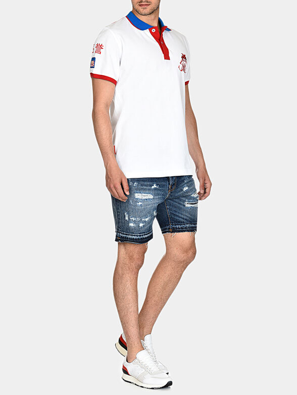 PS003 Polo-shirt with art embroidery - 3