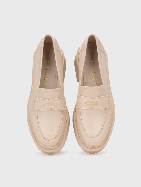 FINDA loafers in beige - 6