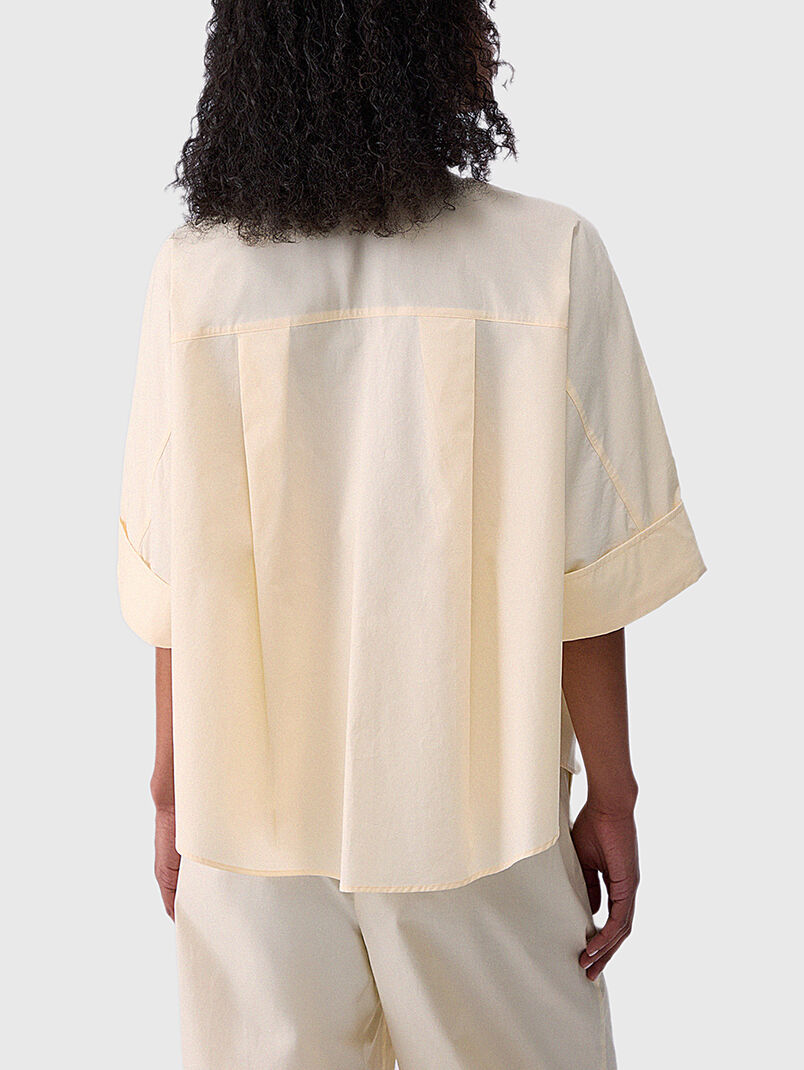 Short-sleeved cotton shirt - 3