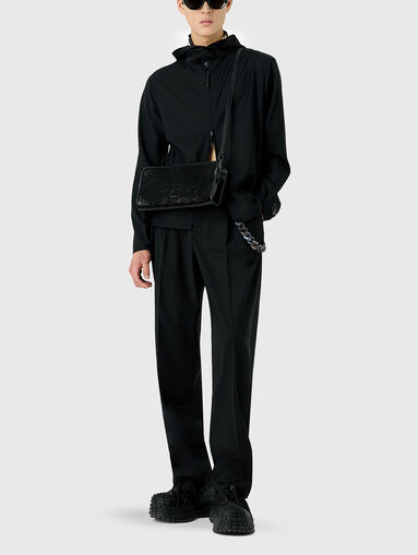 Black jacket with hood - 4