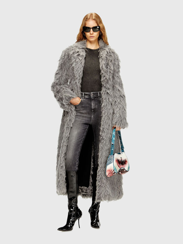 W-GLAMO-R1 wool coat  with soft texture - 2