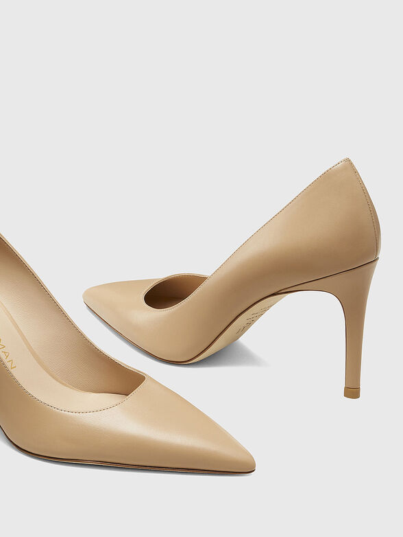 STUART POWER 85 leather heel shoes - 4