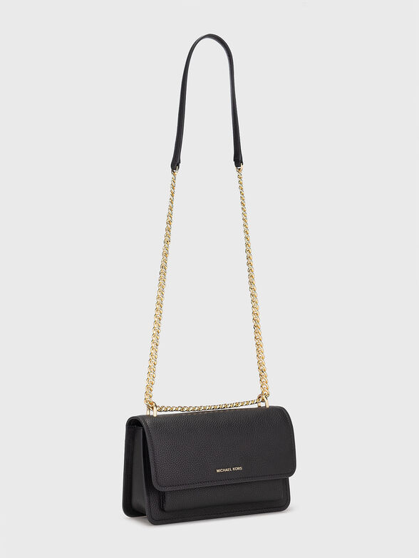Leather crossbody bag with chain - 2