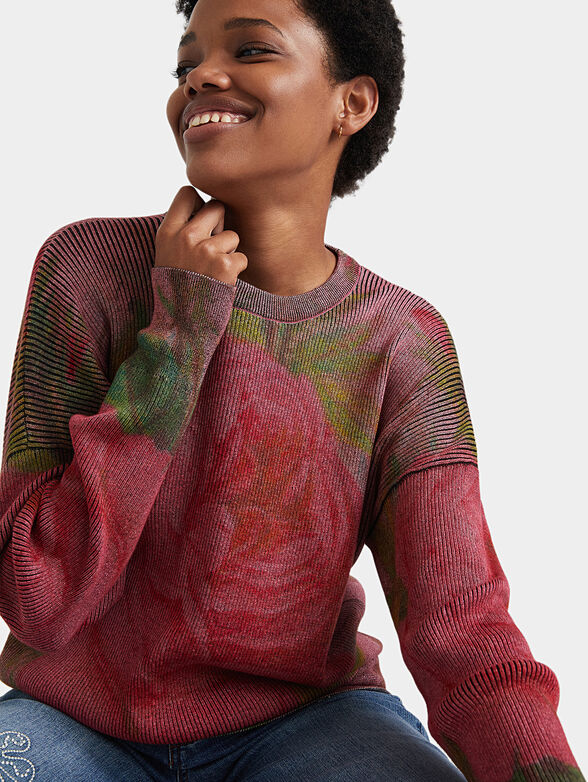 GRANADA Sweater with floral details - 4